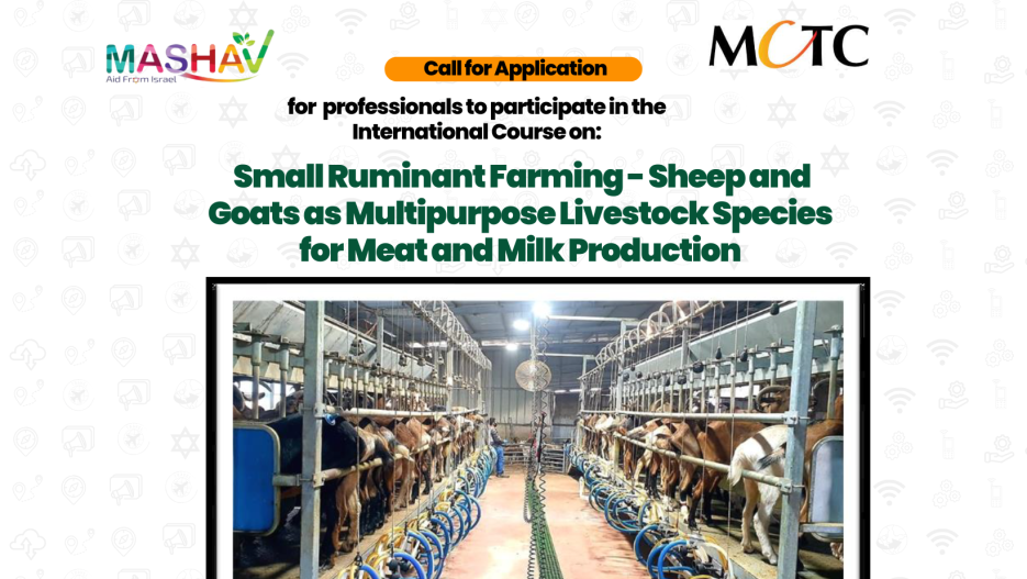 Mashav Course on Small Ruminant Farming