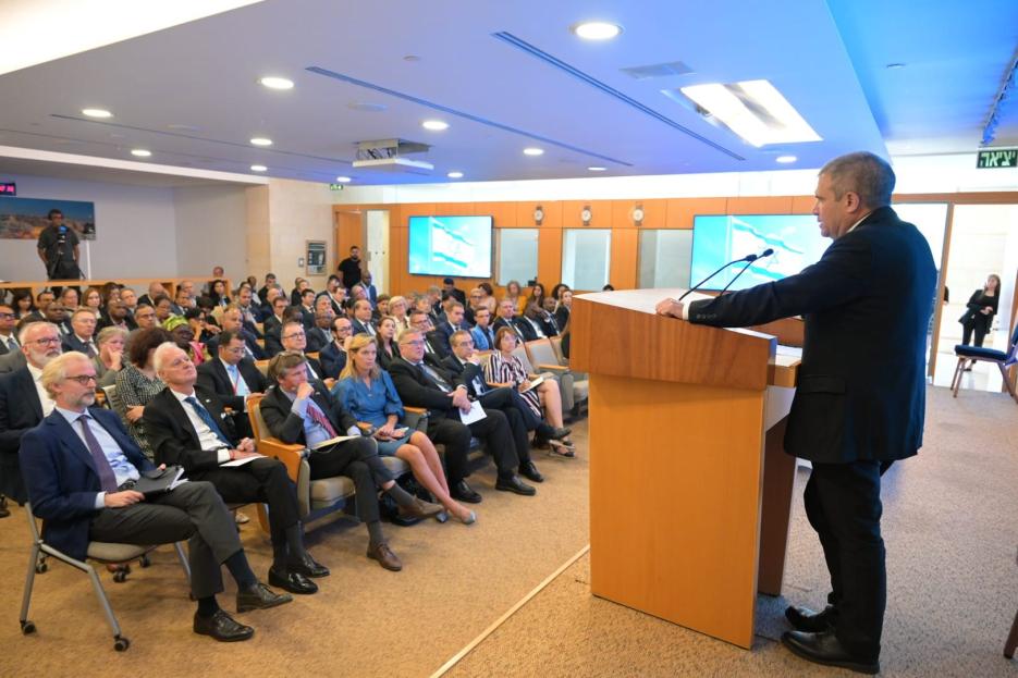 gal-hirsh-foreign_ambassador_briefing (photo credit: MFA) gal-hirsh-foreign_ambassador_briefing