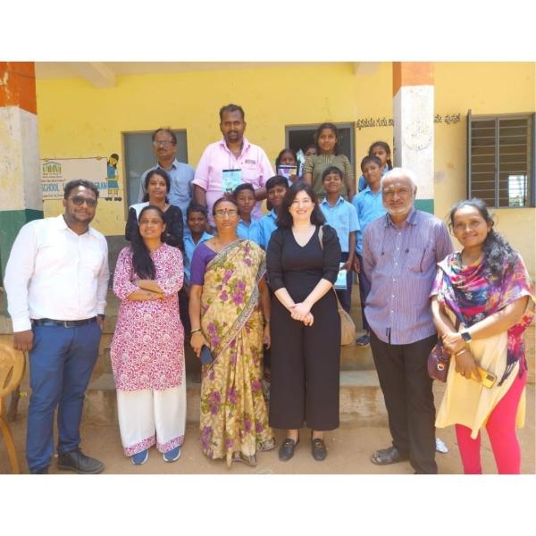 Ms. Limor Bletter, Kogilu School Bengaluru (photo credit: Kogilu School) Kogilu School, Bengaluru