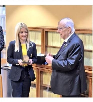 Rivlin-Annita (photo credit: Embassy of Israel) Rivlin-Annita