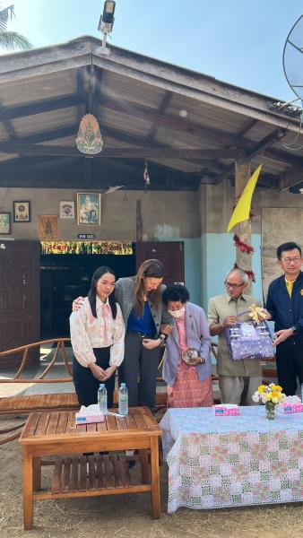 family visit in Isan