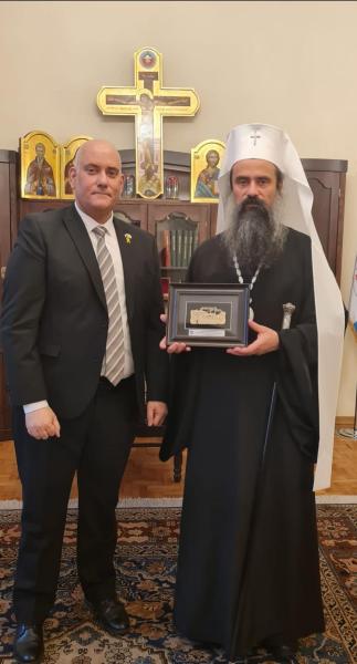 AmbSfariMetPatrhDaniil (photo credit: Bulgarian Orthodox Church - Bulgarian Patriarchate) AmbSfariMetPatrhDaniil
