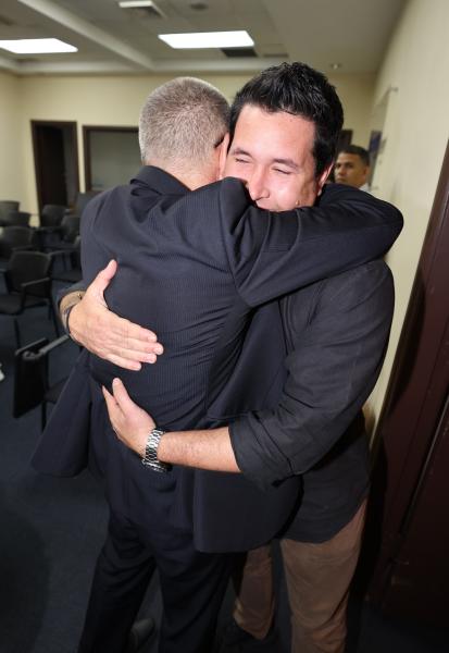 Alcaldes y pastores evangélicos son recibidos por el embajador de Israel a su regreso a Panamá (photo credit: Aeropuerto Internacional de Tocumen) Alcaldes y pastores evangélicos son recibidos por el embajador de Israel a su regreso a Panamá