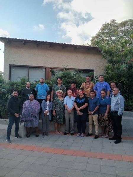 mashav course with tongan delegates