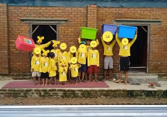 Burmese orphans from Chin State