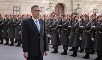 Ambassador David Roet after his accreditation