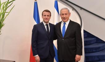 Rencontre entre Emmanuel Macron et Benjamin Netanyahu