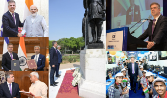Eli Cohen's Visit to India