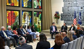 President Herzog meeting with members of the US Congress Delegation