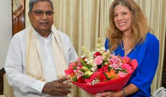 Meeting with Hon Chief Minister of Karnataka