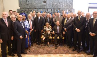 President Rivlin hosts honorary consuls at the president house 