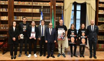 familiari_ostaggi (photo credit: Ambasciata di Israele in Italia) familiari_ostaggi