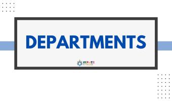 Departments