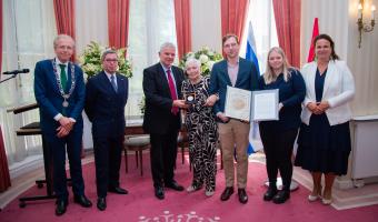 Yad Vashem recognition for Geesbert van Barneveld