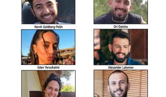 Six hostages murdered by Hamas