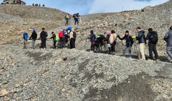 94 Israeli Trekkers, including 34 Physically Challenged Trekkers around Annapurna Circuit Trek