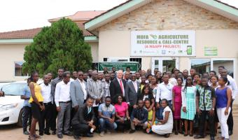 Participants at the Signing Ceremony of AgroStudies