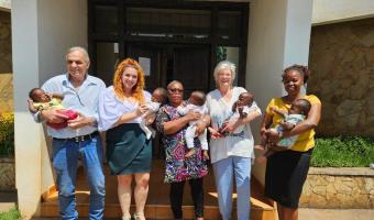 Visit to Hope House Babies Home