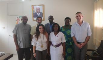 Dr. Shani and other Health Professionals in Kumasi