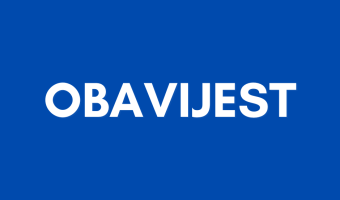 OBAVIJEST BANNER