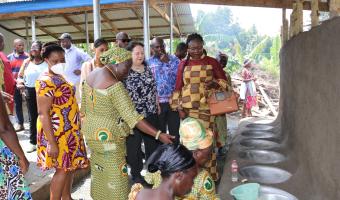 Gari Processing Centre at Asuboi 