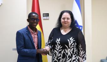 Ohene with H.E. Shlomit Sufa