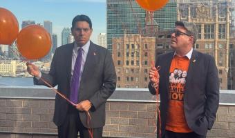 Ambassador Ofir Akunis and Ambassador Danny Danon 