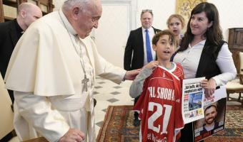 Delegation of hostages families to the Vatican