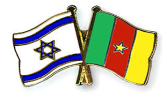 Israel Cameroon Flags pin 