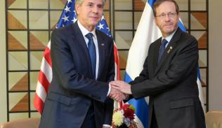 President Herzog with US Secretary of State Antony Blinken