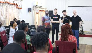 Israeli Jazz Trio at the University of Ghana