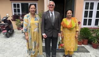 Ambassador Bass Visits Saathi